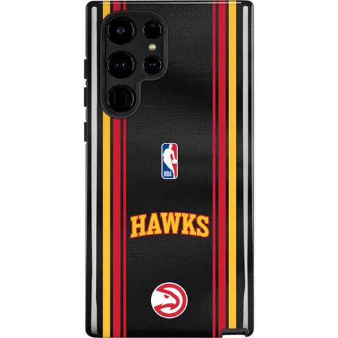 NBA Atlanta Hawks Jersey Galaxy S25 Ultra Impact Case